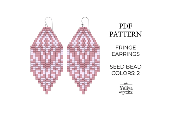 Create Stunning Accessories with the Pink Fringe Earrings Pattern