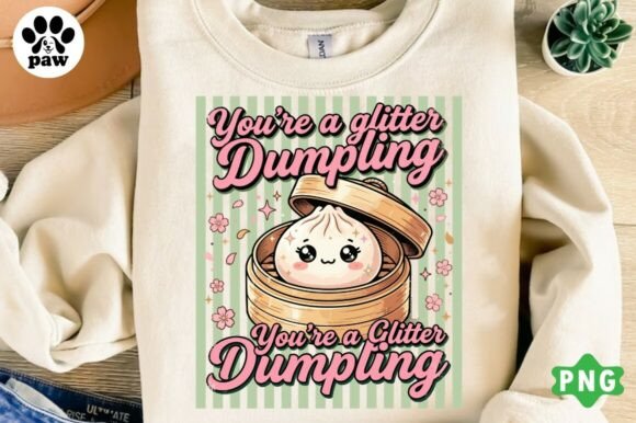 Cute Dumpling PNG Design: A Playful Asset for Creative Projects