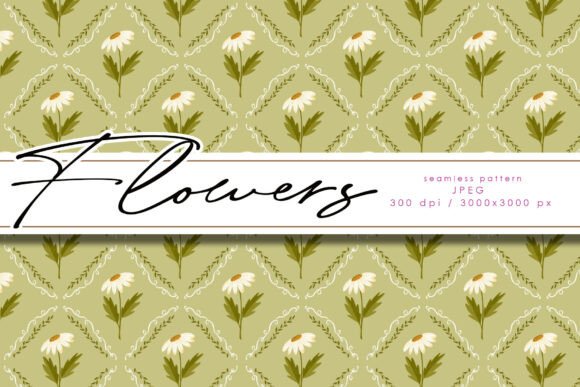 Flowers Seamless Pattern: Your New Go-To for Cottagecore Charm
