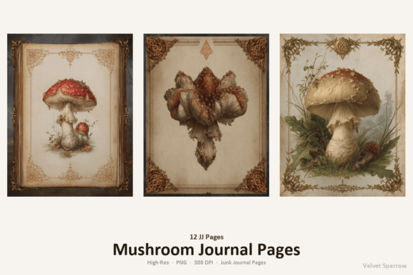 The Enduring Charm of Mushroom Journal Pages